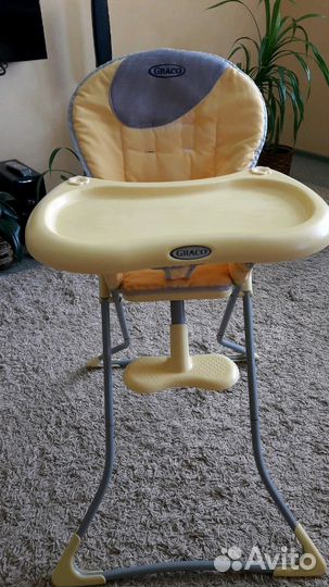 Детский раскладной стул для кормления