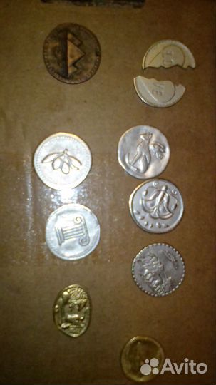 Монеты Магнит+Завры пятерочка + Скрепыши+Каваи