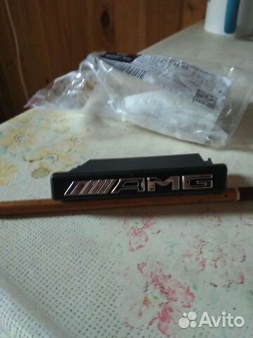 Табличка на решетку радиатора Мерседес амг