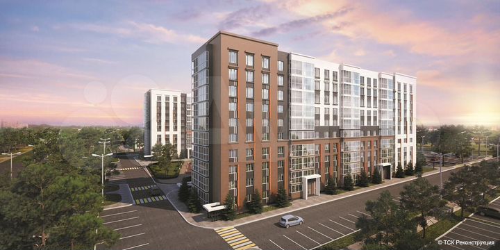 1-к. квартира, 34,1 м², 9/10 эт.