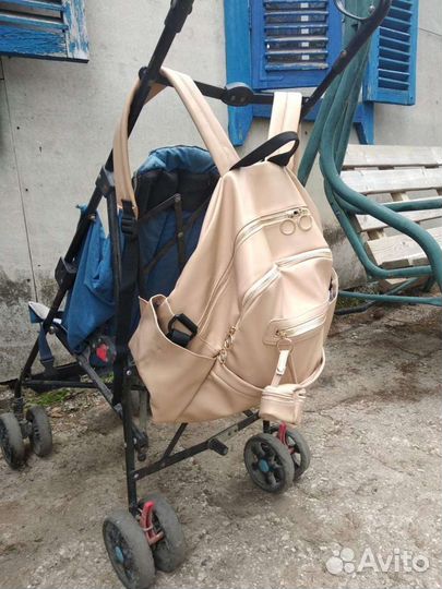 Сумка рюкзак для мамы на коляску новая