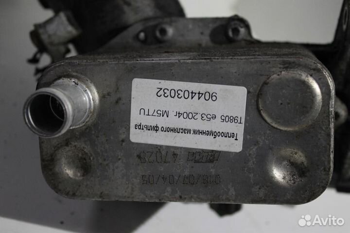 Теплообменник масляного фильтра BMW X5 E53 рест