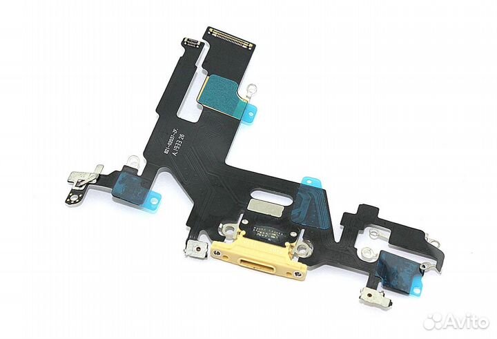 Шлейф разъема питания для iPhone 11 золотой