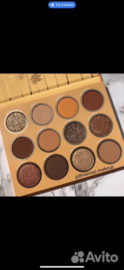 Палитра теней colourpop