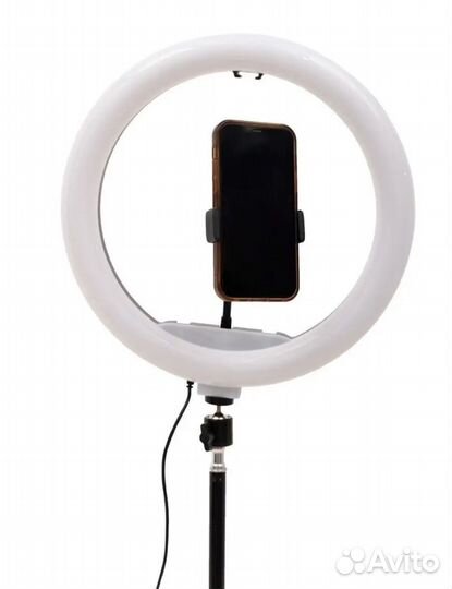 Кольцевая лампа со штативом бу
