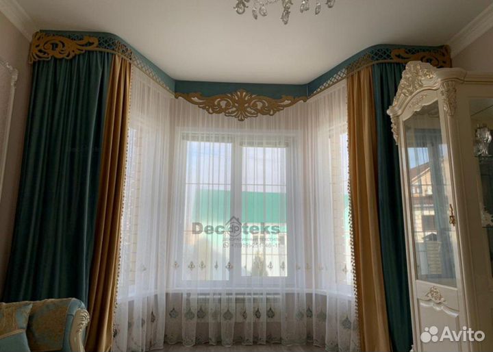 Шторы с ламбрекеном