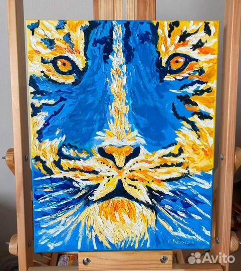 Картины с тигром