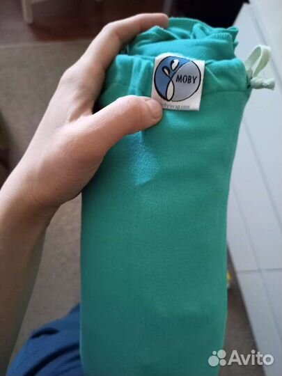 Трикотажный слинг-шарф Moby wrap