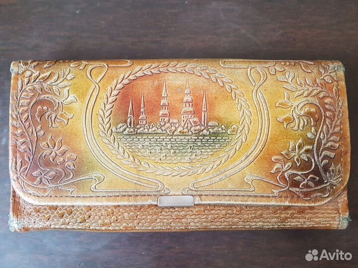Винтажный авторский кошелек 
