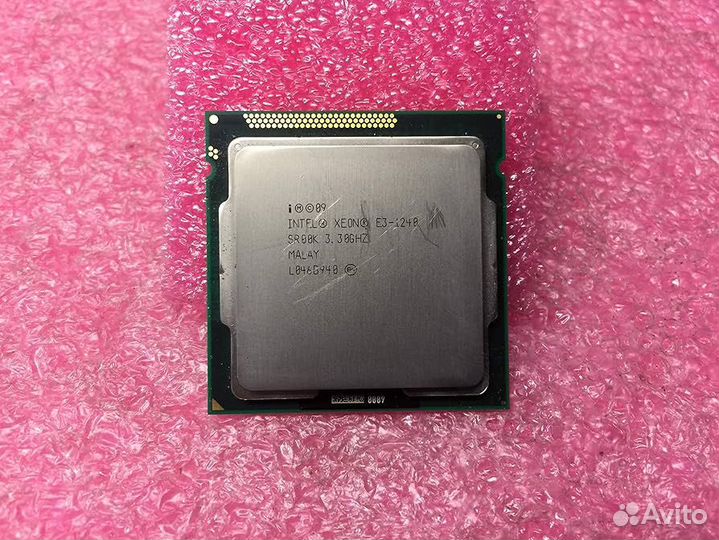 Процессор xeon E3-1240