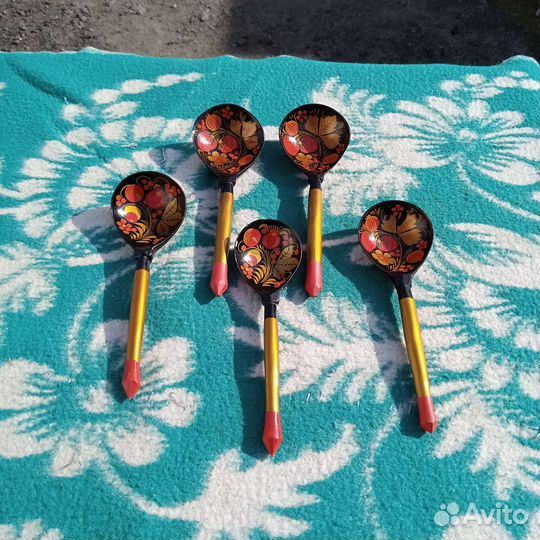 Ложки посуда хохлама