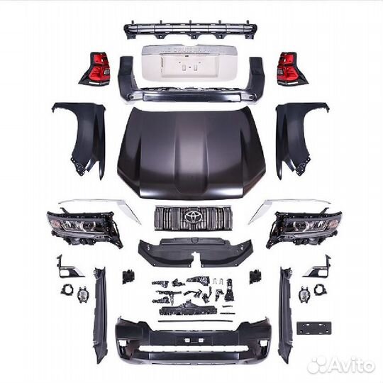 Рестайлинг Toyota Land Cruiser Prado 150 в Сургуте