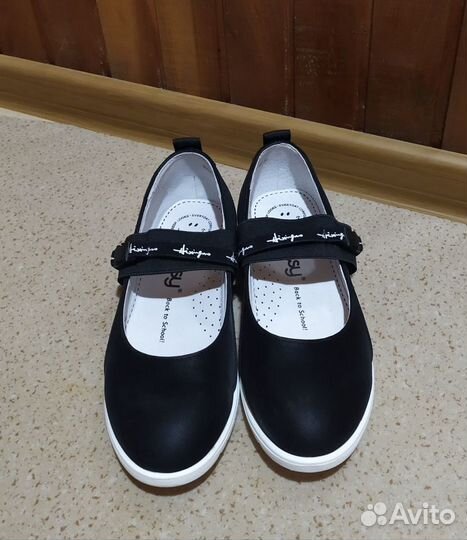 Туфли для девочки с перфорацией 34 рам