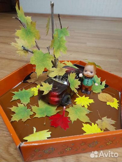 Осенняя поделка в садик, в школу