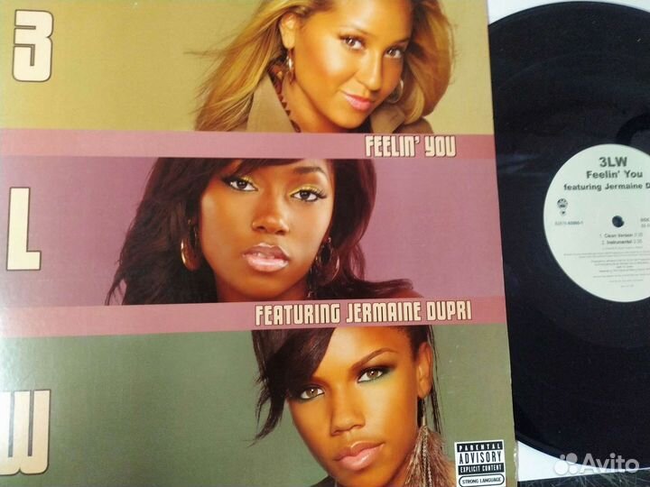 3LW Jermaine Dupri Feelin' You винил США
