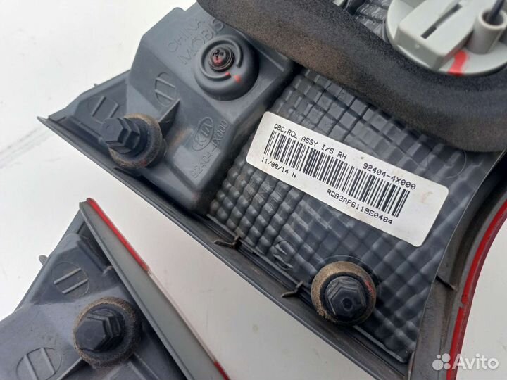 Фонари задней крышки багажника Kia Rio 3