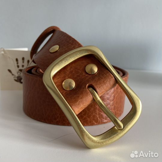 Мужской кожаный ремень