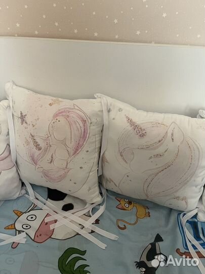 Бортики в детскую кроватку