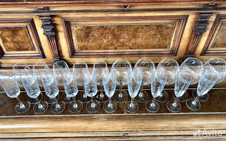 Рюмки фужеры бокалы