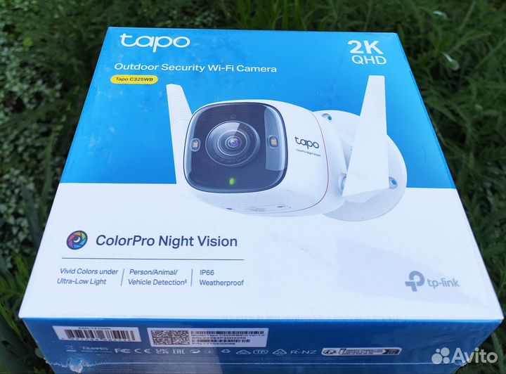 IP-камера TP-link Tapo C325WB цветное ночн. вид