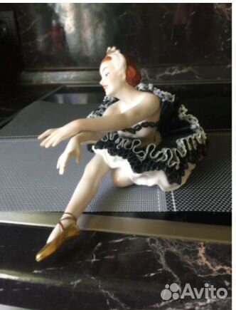 Балерина кружевной фарфор Германия