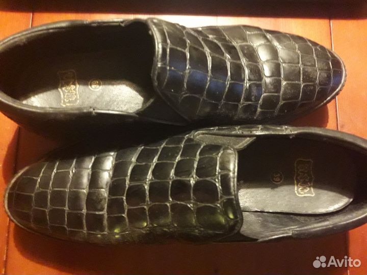 Слипоны Италия. Кожа. 39 рр