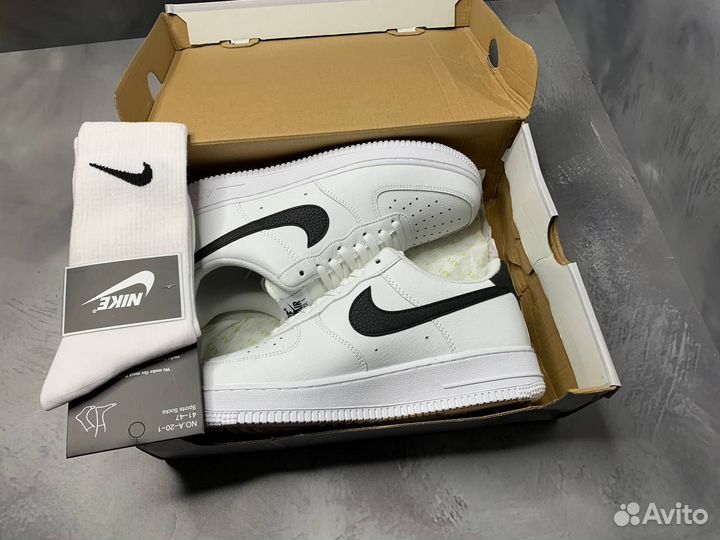 Кроссовки Nike Air Force из натуральной кожи
