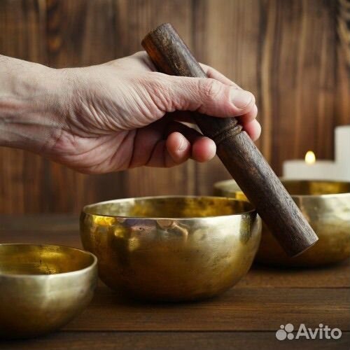 Массаж поющими чашами