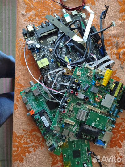 Запчасти платы LED tv