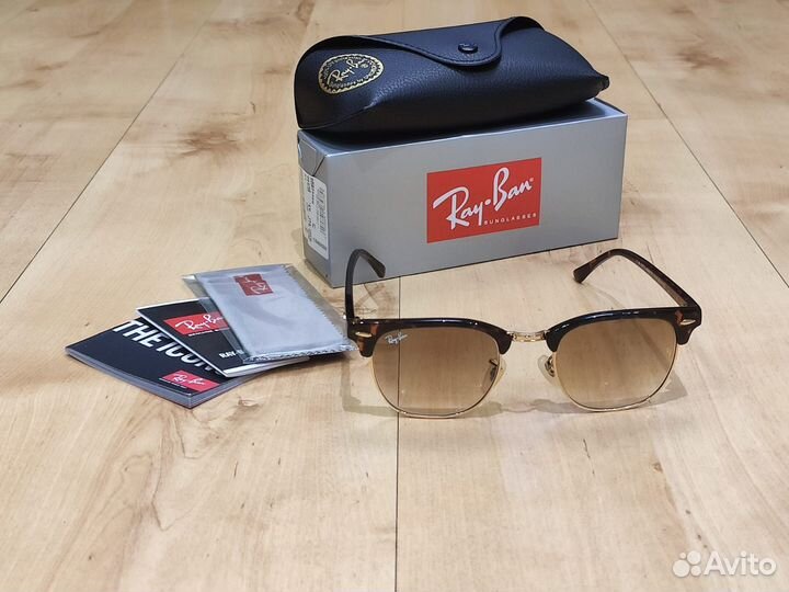 Новые очки Ray Ban Clubmaster rb 3016, оригинал