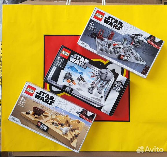 Lego Star Wars 40451, 40407, 40333 Новые В наличии