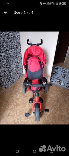 Велосипед коляска