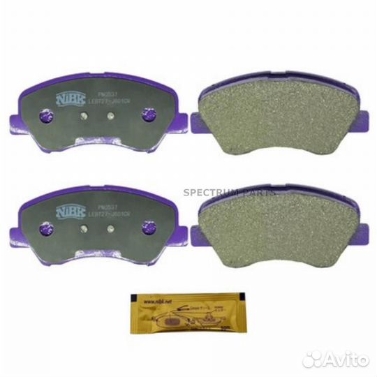 Nibk PN0537 Колодки NiBK PN0537