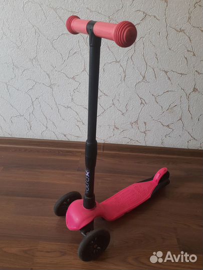 Самокат детский трехколесный бу