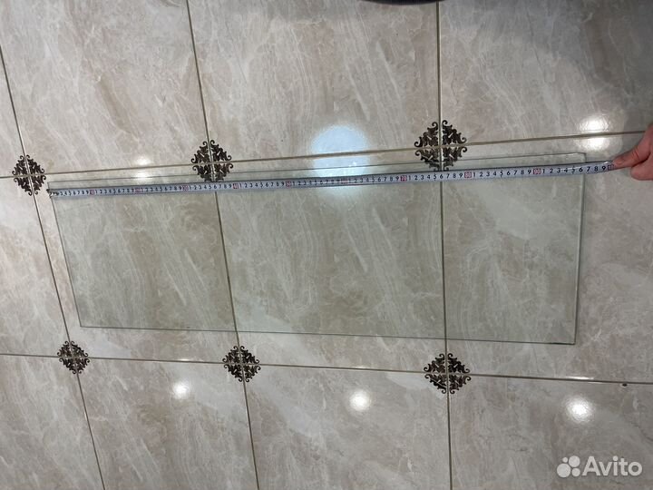 Полка стеклянная бу