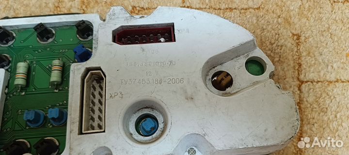 Щиток приборов на газель