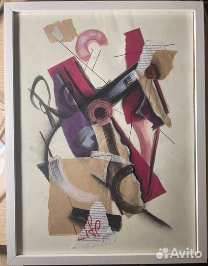 Картина абстракция