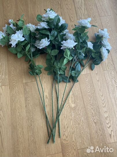 Искусственные цветы розы