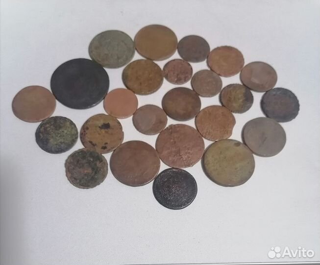 Старинные медные монеты для лечения