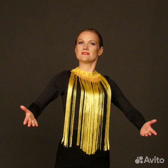 Кольяр для фламенко с бахромой