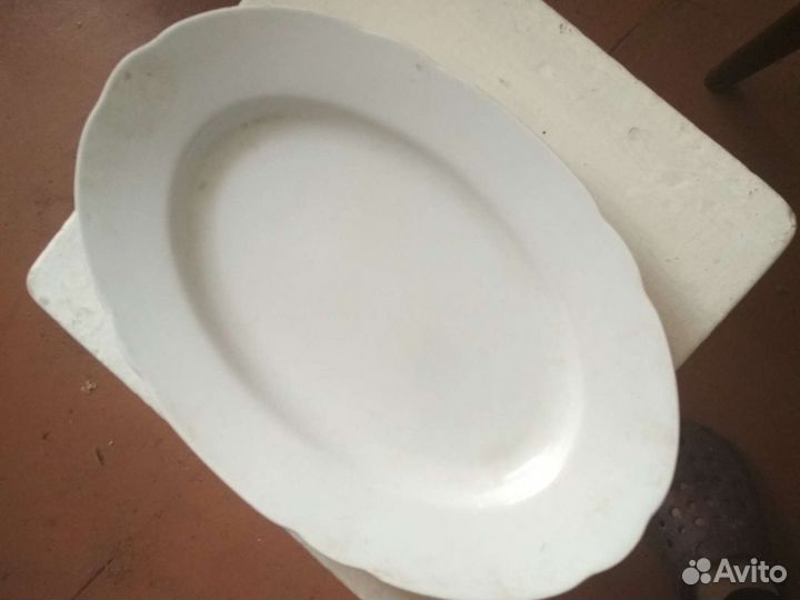 Немецкая 40-х годов фарфоровая тарелка