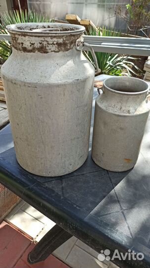 Алюминиевый бидон СССР