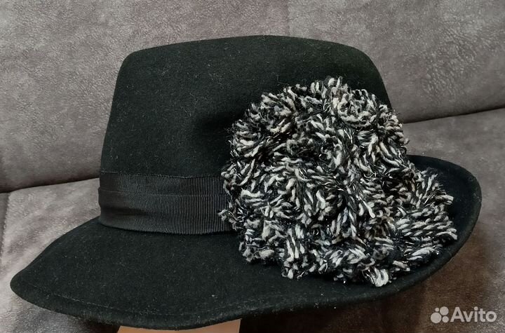 Шляпа фетровая женская