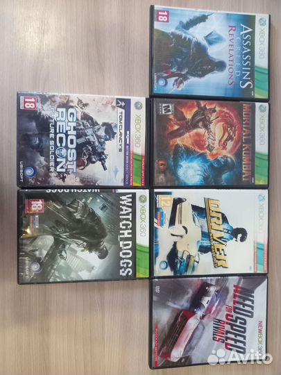 Диски на xbox 360