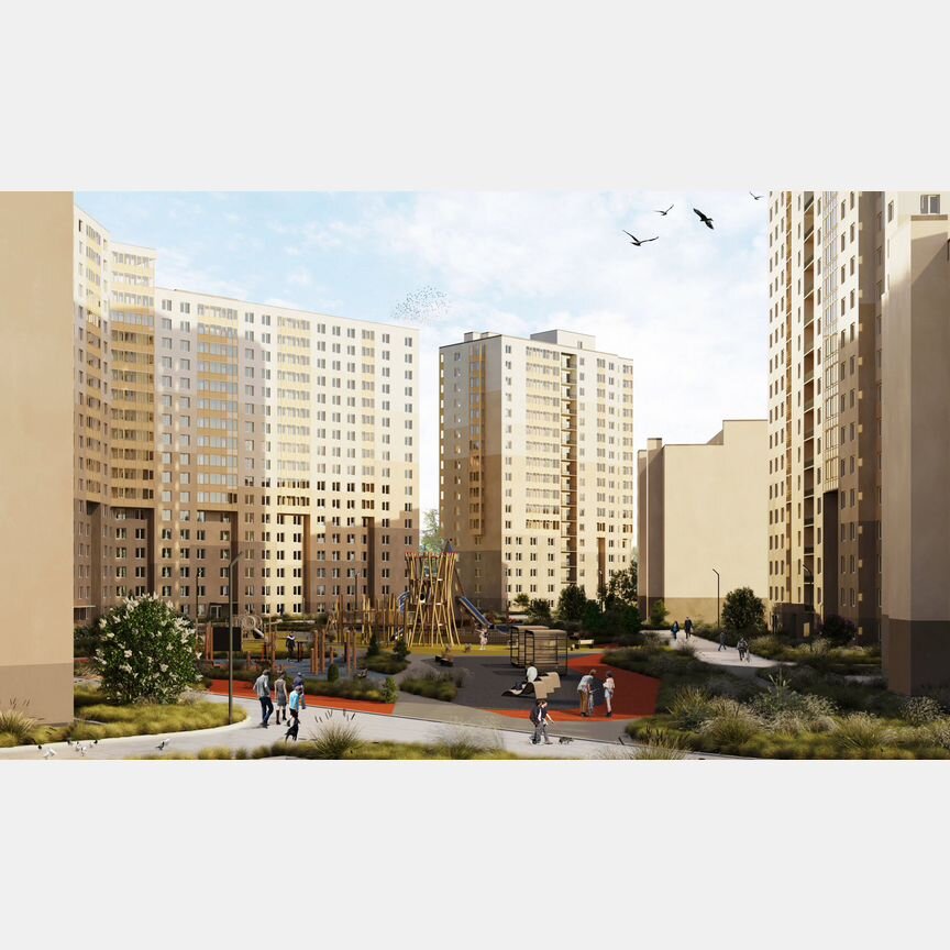 Квартира-студия, 23,9 м², 13/17 эт.