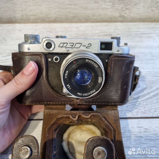 Плёночный фотоаппарат фэт 2. СССР