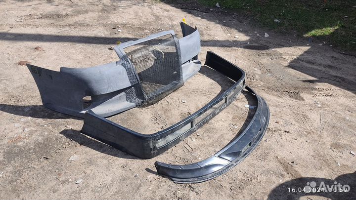 Бампер тюнинг накладка ваз 2110
