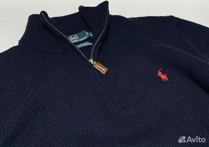 Свитер Polo Ralph Lauren 1/4 zip Оригинал