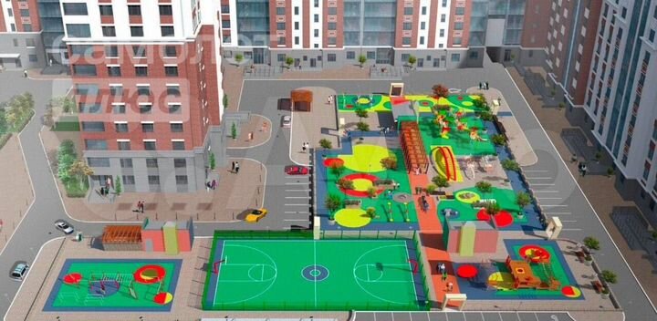 2-к. квартира, 73 м², 2/12 эт.