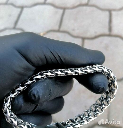 Серебряный браслет император новый 925 пробы